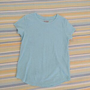 🛍️ BUNDLE ONLY • Girl's Cat & Jack Sparkle Glitter tee size 6/6x